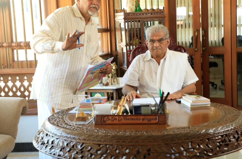  Veerendra Heggade Sets the Screen Ablaze in the Upcoming Film ‘Veera Kambala’